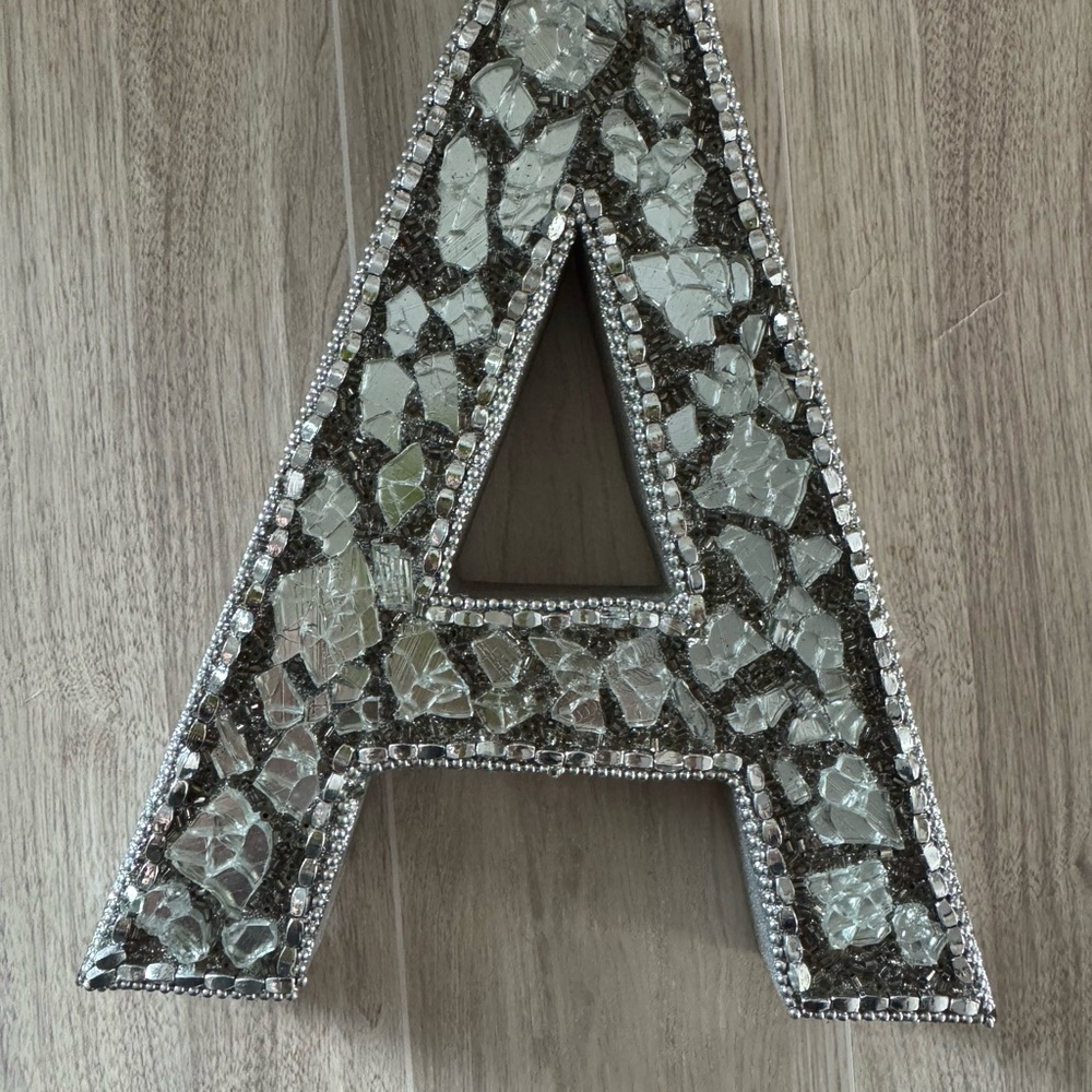 Mosaic Letter A Decor